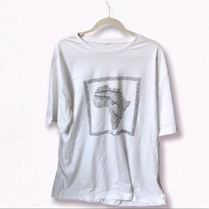 XXL Africa T-Shirt, Black and White